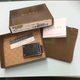 グッチ(Gucci)の【新品】GUCCI マネークリップ(マネークリップ)