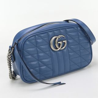 グッチ(GUCCI)のグッチ スモール カメラバッグ GGマーモント 447632 斜め掛け ショルダーバッグ(ショルダーバッグ)
