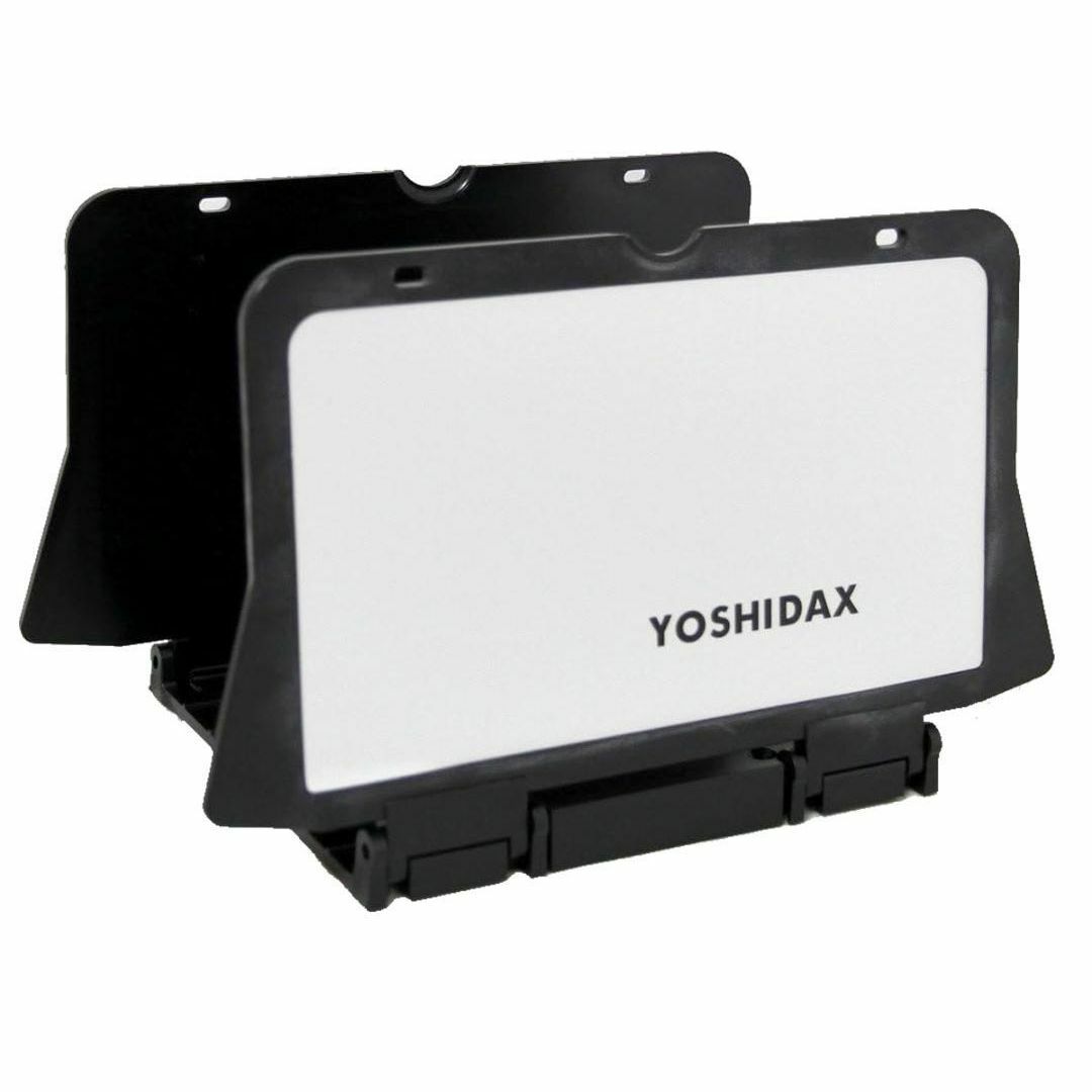 YOSHIDAX スクーター用 フロアーキャリア（L-1）ブラック/ホワイト 自動車/バイクのバイク(その他)の商品写真