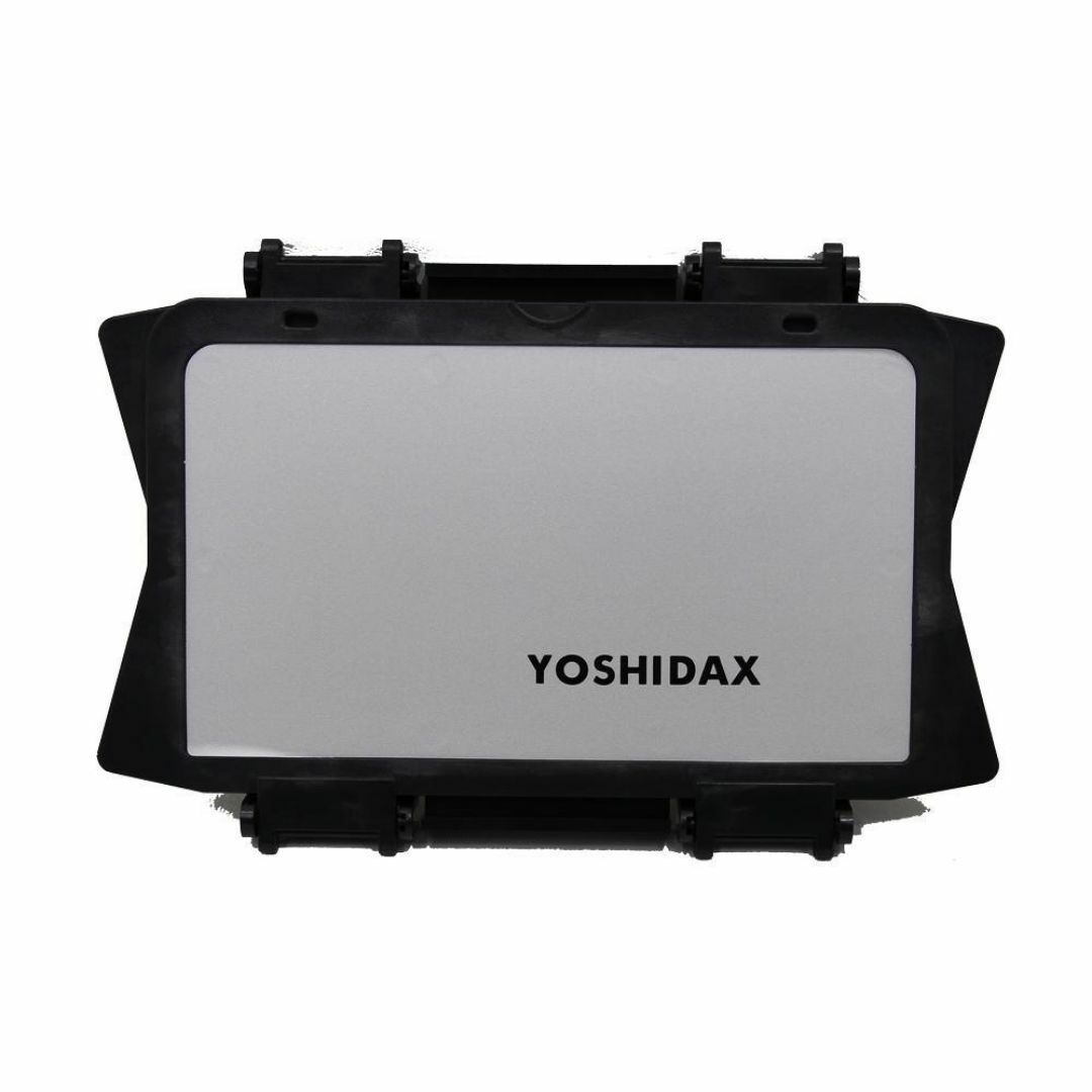 YOSHIDAX スクーター用 フロアーキャリア（L-1）ブラック/ホワイト 自動車/バイクのバイク(その他)の商品写真
