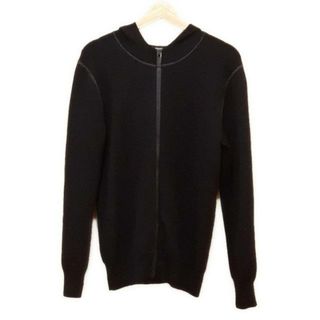 カルバンクライン(Calvin Klein)のCalvinKlein(カルバンクライン) パーカー サイズL メンズ美品  - 黒 長袖/ニット/ジップアップ(パーカー)