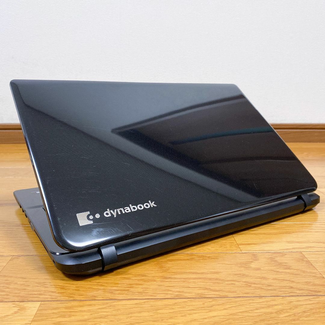 東芝 - 事務作業OK！新品SSD Win11 鏡面ブラック薄型ノート