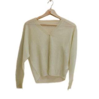 セルフォード(CELFORD)のCELFORD(セルフォード) カーディガン サイズ36 S レディース美品  - ライトイエロー 長袖/シースルー(カーディガン)