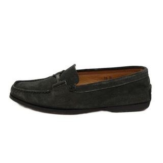 トッズ(TOD'S)のTOD'S(トッズ) ドライビングシューズ 36 1/2 レディース - ダークグレー(その他)