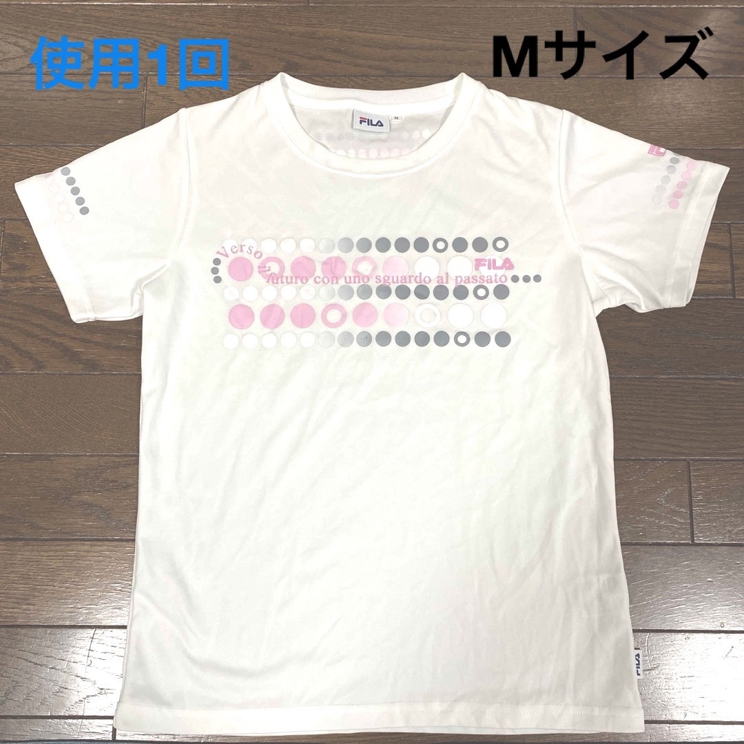 ELLE(エル)のELLE スポーツTシャツ2枚　FILA1枚　スポーツ用７部パンツセット スポーツ/アウトドアのトレーニング/エクササイズ(その他)の商品写真