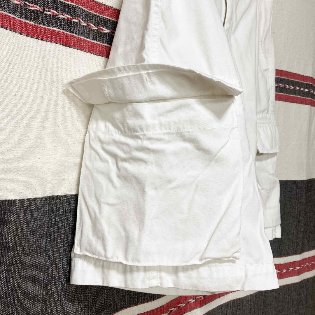POLO RALPH LAUREN(ポロラルフローレン)の90sPOLO Ralph Laurenホワイトカーゴショーツ 30 希少カラー メンズのパンツ(ショートパンツ)の商品写真