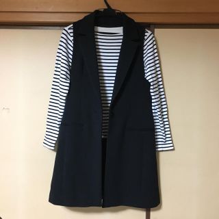 ザラ(ZARA)のzara♡ロングジレ ロングベスト(ベスト/ジレ)