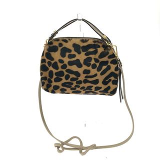 ジャンニキャリーニ(GIANNI CHIARINI)のGIANNI CHIARINI ジャンニキアリーニ  2WAYバッグ   ベージュ ハラコ レディース 　240001153976(ショルダーバッグ)