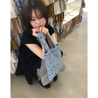 韓国coyseio星の網糸ハンドバッグ夏のかわいい通勤ラッシュ(ショルダーバッグ)