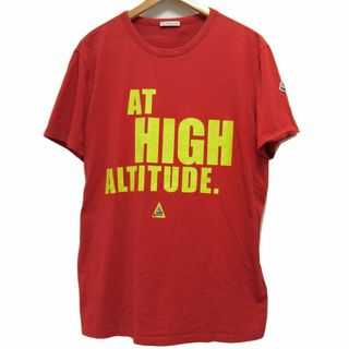 モンクレール(MONCLER)の☆MONCLER モンクレール 19SS 半袖Tシャツ MAGLIA T-SHIRT AT HIGH ALTITUDE メンズ クルーネット 夏物 大きめサイズ XXL(Tシャツ/カットソー(半袖/袖なし))
