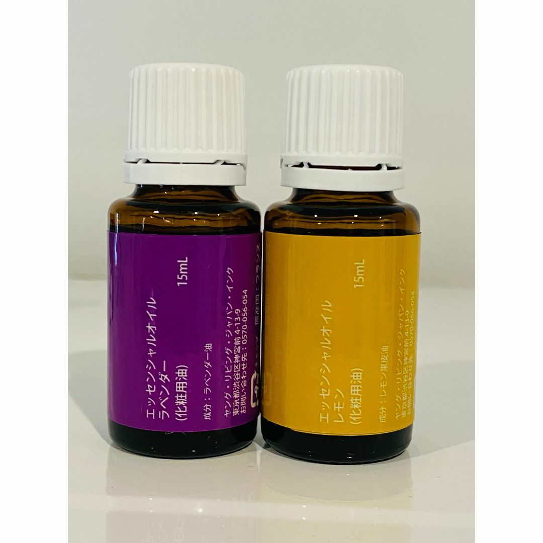 【新品未開封】ヤングリヴィング ラベンダー&レモン　15ml コスメ/美容のリラクゼーション(エッセンシャルオイル（精油）)の商品写真