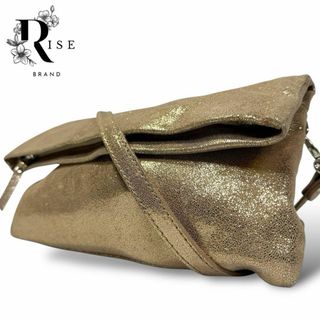 ジャンニキャリーニ(GIANNI CHIARINI)の【美品】ジャンニキアリーニ レザー 2way ショルダーバッグ クラッチバッグ(ショルダーバッグ)