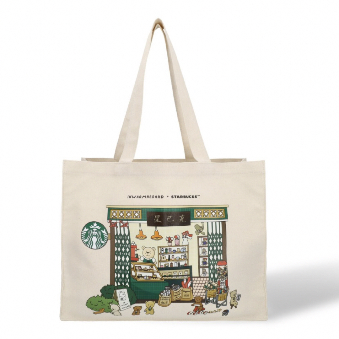Starbucks - 【海外スタバ限定】スターバックス トートバッグの