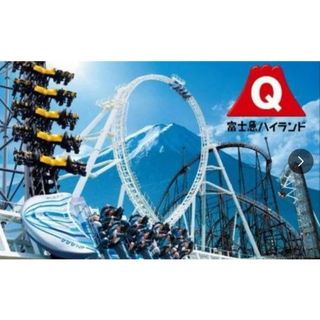 富士急ハイランドフリーパス 一枚(遊園地/テーマパーク)