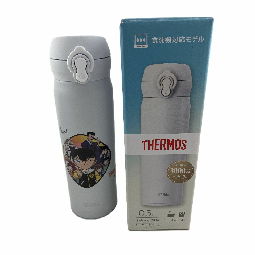 THERMOS(サーモス)の◇未使用 ジョージア コナン コラボ ペアマグカップ サーモス 水筒 0.5L◇ インテリア/住まい/日用品のキッチン/食器(グラス/カップ)の商品写真