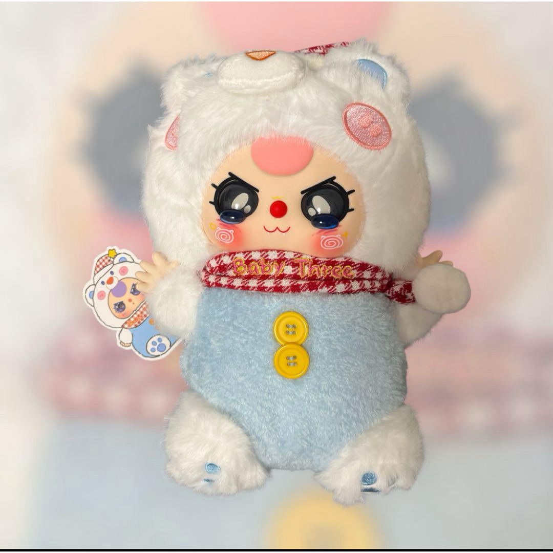 Babythree 400% ベイビースリー ホワイトベア 白熊 くまの通販