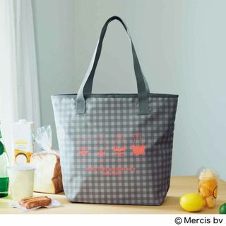 リンネル 9月号 【付録】 miffy サイズUP&たためる保冷ビッグトート ¥(トートバッグ)