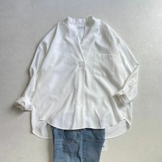ジャーナルスタンダード(JOURNAL STANDARD)のジャーナルスタンダード　25SS スキッパー　長袖シャツ　オーバーサイズシャツ(シャツ/ブラウス(長袖/七分))
