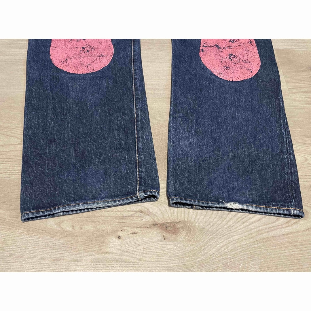 エヴィス デニム 大阪 東京 lot.2101 32×35 大黒 ピンク 2025年最新】EVISU 大黒 ピンクの人気アイテム - メルカリ
