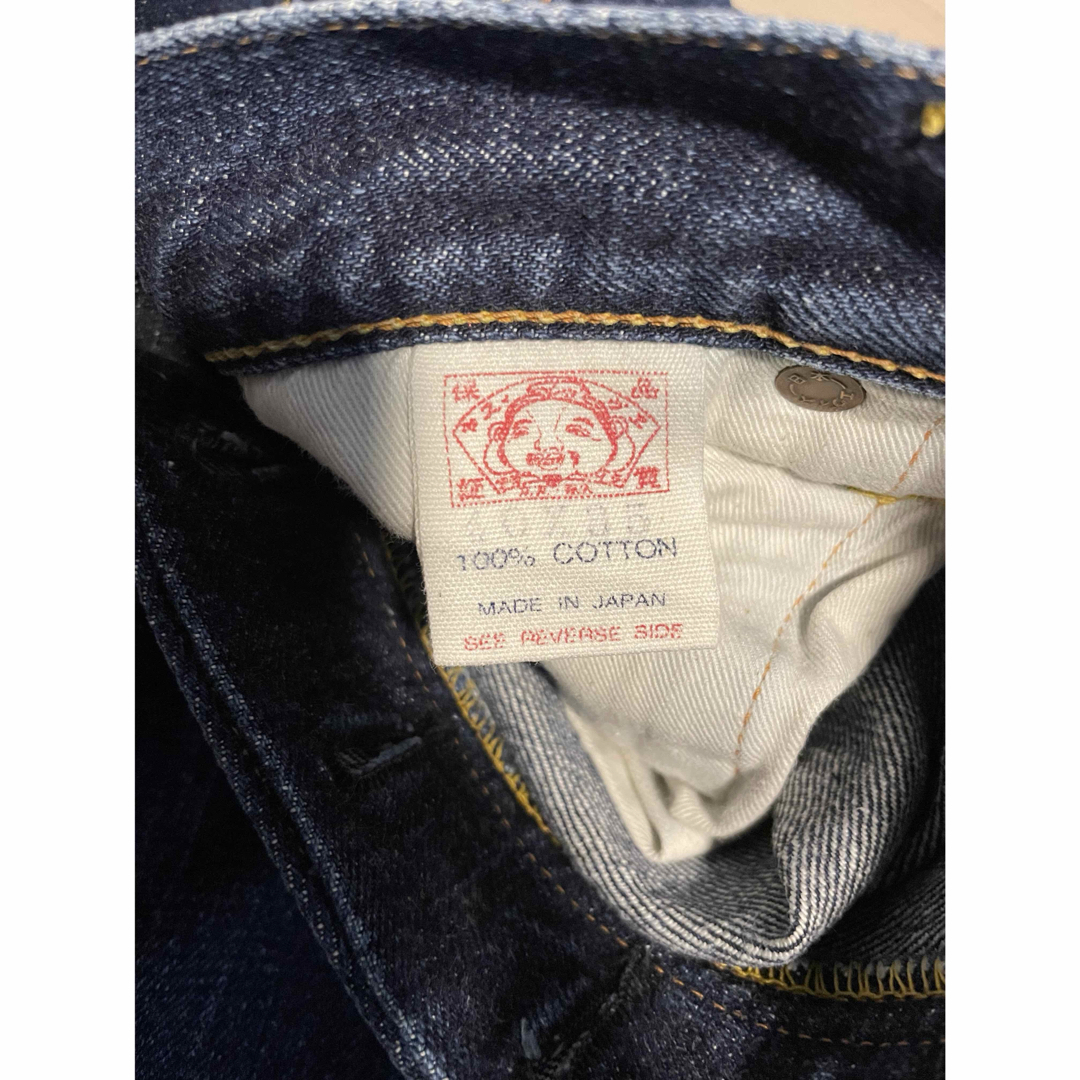 エヴィス　デニムジーンズ　ピンク✖️白　美品　33✖️35 最終値下げ　早い者勝ち 2025年最新】evisu ジーンズ33×35の人気アイテム - メルカリ