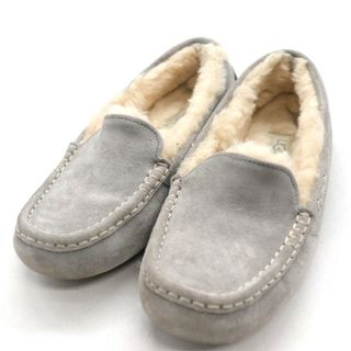 アグ(UGG)のアグ モカシン ANSLEY ボア フラットシューズ スリッポン ブランド 靴 レディース 23サイズ ライトグレー UGG(スリッポン/モカシン)