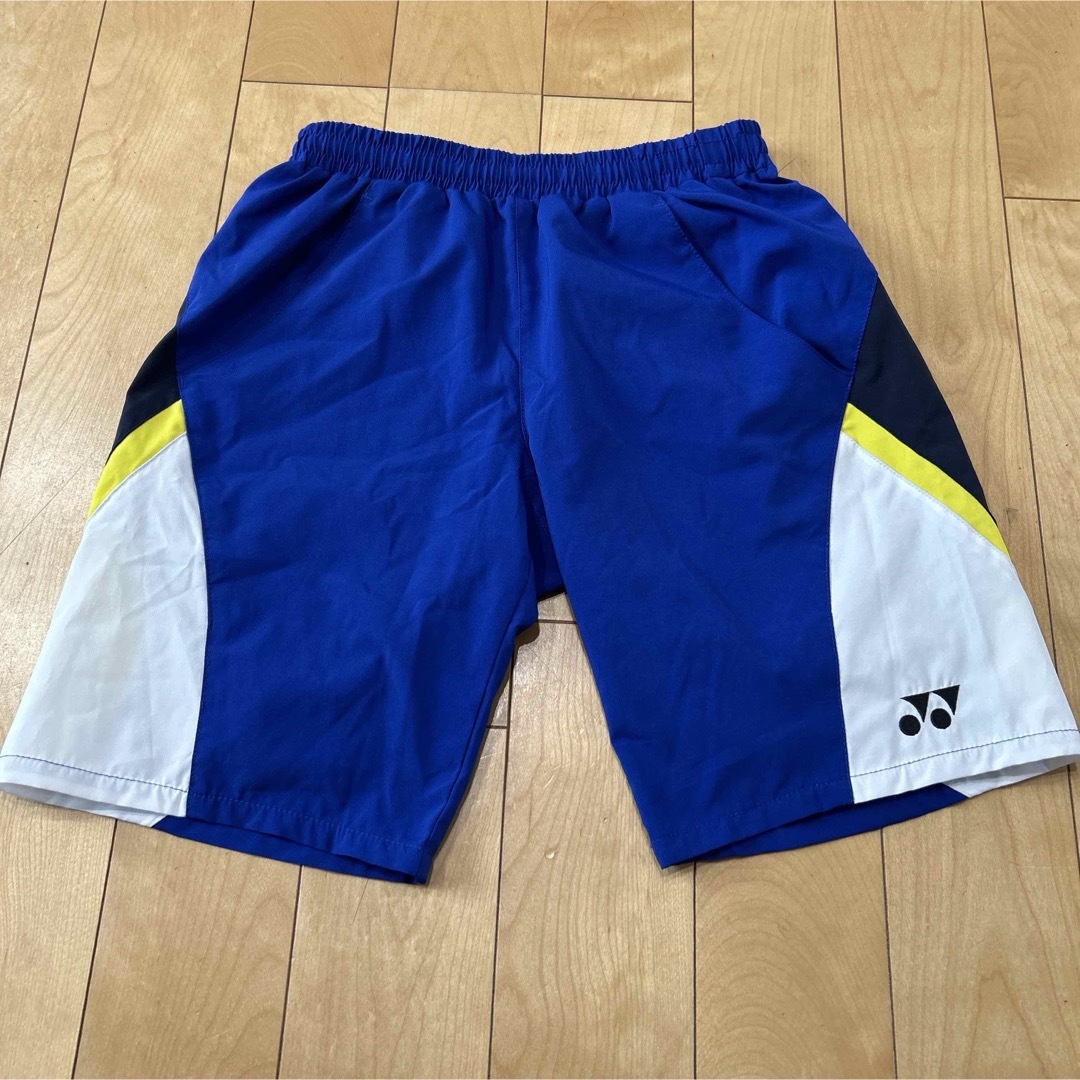 YONEX(ヨネックス)のヨネックス　YONEX ハーフパンツ　青色　メンズ　Sサイズ スポーツ/アウトドアのテニス(ウェア)の商品写真