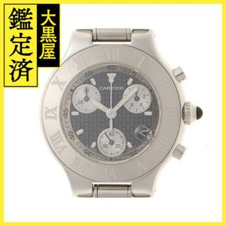 カルティエ(Cartier)のカルティエ マスト21 クロノスカス W10172T2 【436】(腕時計(アナログ))