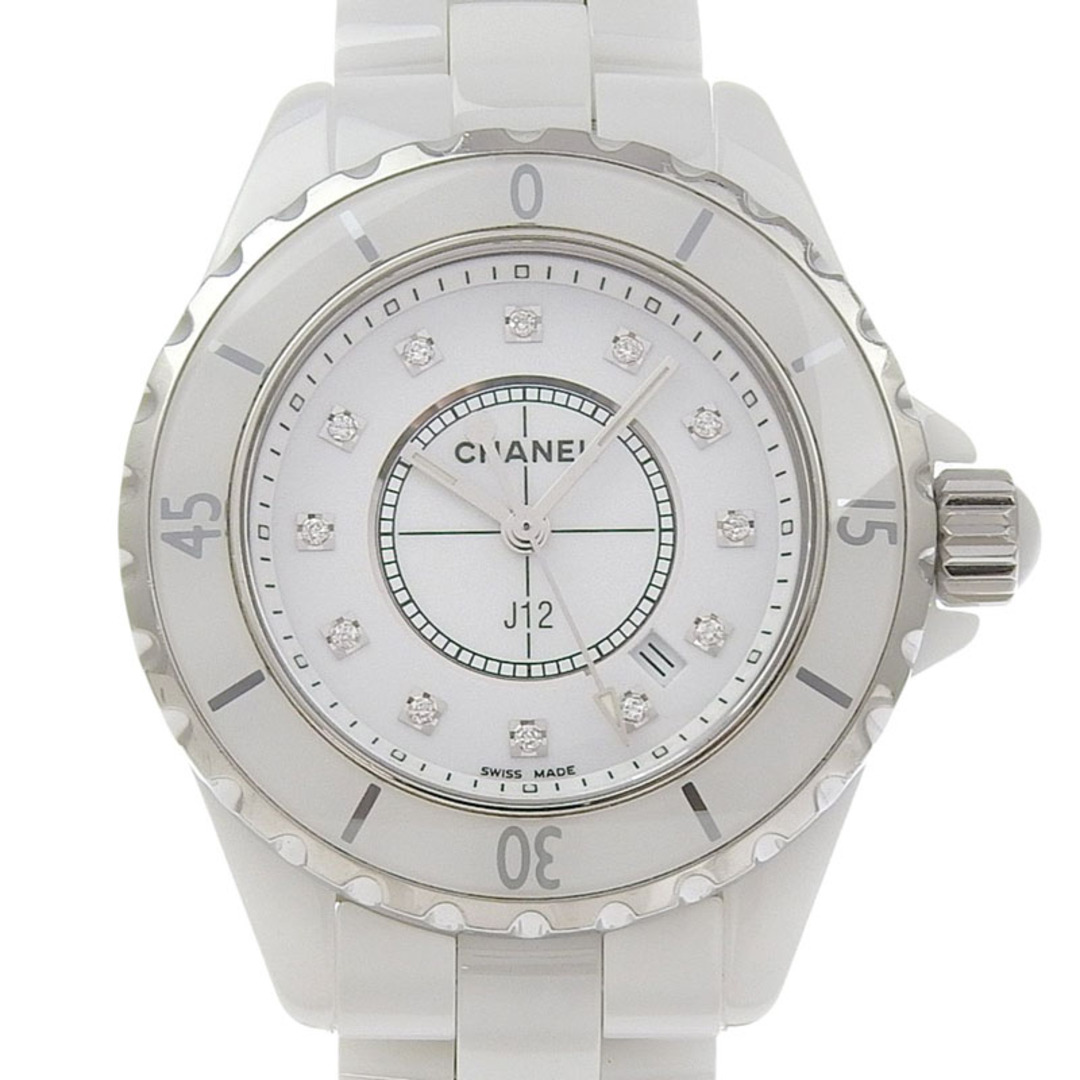 CHANEL シルバー クォーツ 時計 CHANEL - シャネル CHANEL J12 レディース クォーツ 腕時計