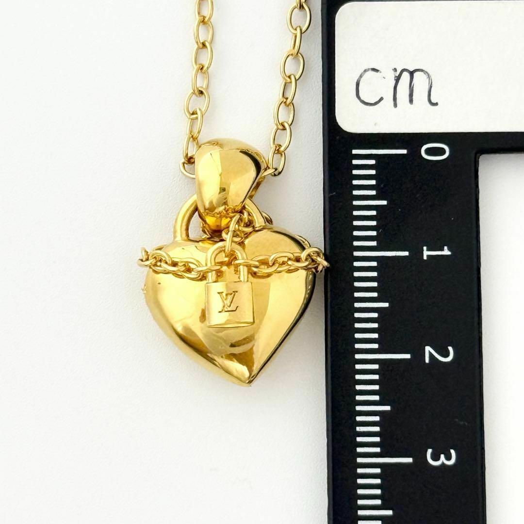 LOUIS VUITTON(ルイヴィトン)の【希少】ルイヴィトン　レディース　ラブロック　ペンダント　ネックレス　ハート レディースのアクセサリー(ネックレス)の商品写真