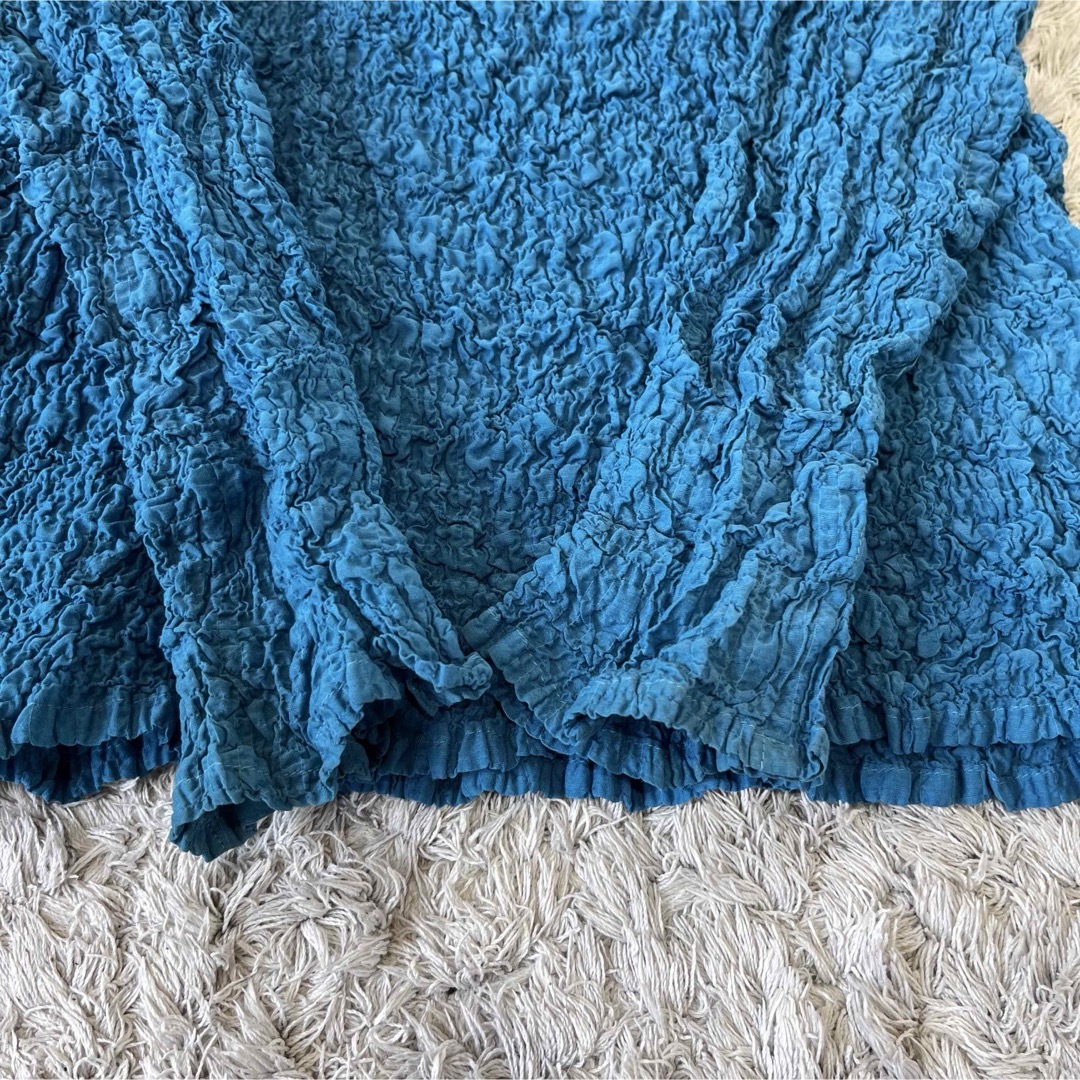 【美品】イッセイミヤケミー ◡̈ プリーツトップス　ハイネック ISSEY MIYAKE - me イッセイミヤケ ミー プリーツ ハイネック