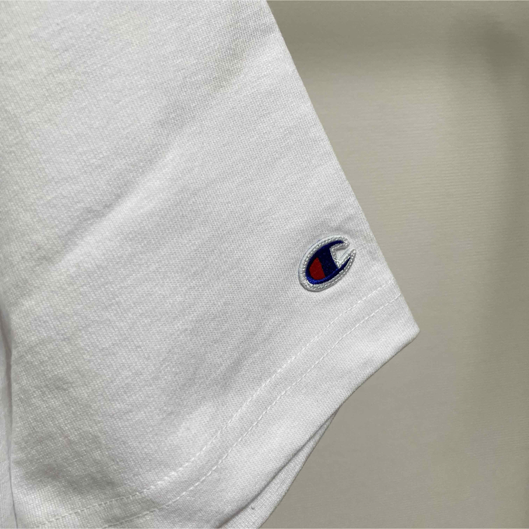 Ron Herman(ロンハーマン)のRHC × Champion カリフォルニア USA Tee【L】Tシャツ 黒 メンズのトップス(Tシャツ/カットソー(半袖/袖なし))の商品写真