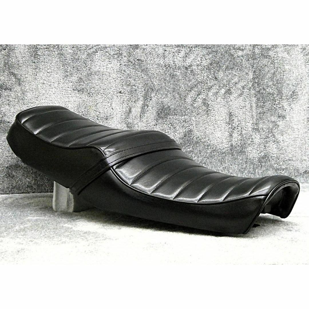 GB350Sエス 黒皮 標準 タックロールシート /ブラック 完成品 自動車/バイクのバイク(パーツ)の商品写真