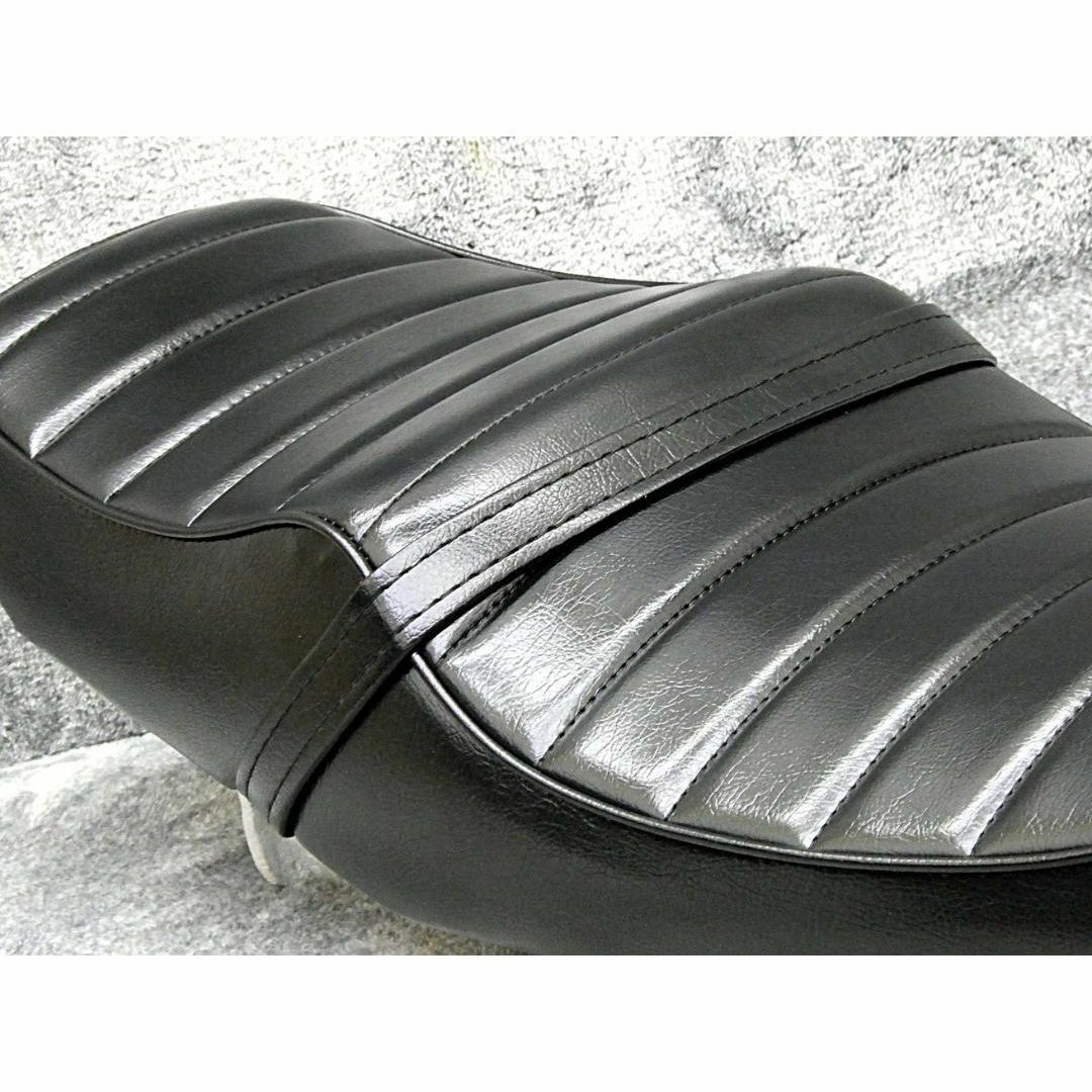 GB350Sエス 黒皮 標準 タックロールシート /ブラック 完成品 自動車/バイクのバイク(パーツ)の商品写真