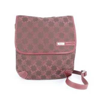 トゥミ(TUMI)の美品 TUMI トゥミ レザー ショルダーバッグ 斜め掛け メッセンジャー ビジネス 通勤 トート カバン サコッシュ メンズ RRE CJ4-9(ショルダーバッグ)