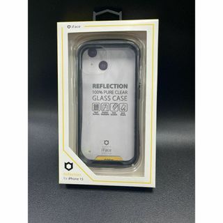 アイフェイス(iFace)の送料無料 iFace iPhone 15 リフレクション スマホケース ブラック(iPhoneケース)