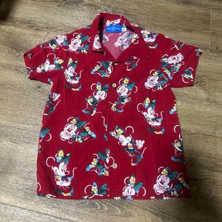 ディズニー(Disney)のディズニー ミニー アロハ アロハシャツ 140cm 中古品(Tシャツ/カットソー)