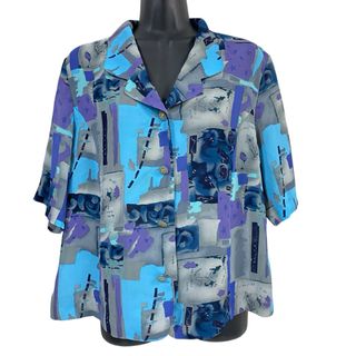 美品 DELICE 総柄シャツ 東京スタイル