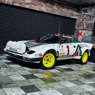 キョウショウ(京商)のカスタム品 1/18 京商 ランチア ストラトス HF 1977 後期改修版(ミニカー)