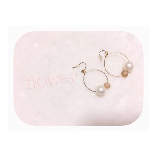 フラワー(flower)のflower ○ 新品 ピアス ♪。(ピアス)