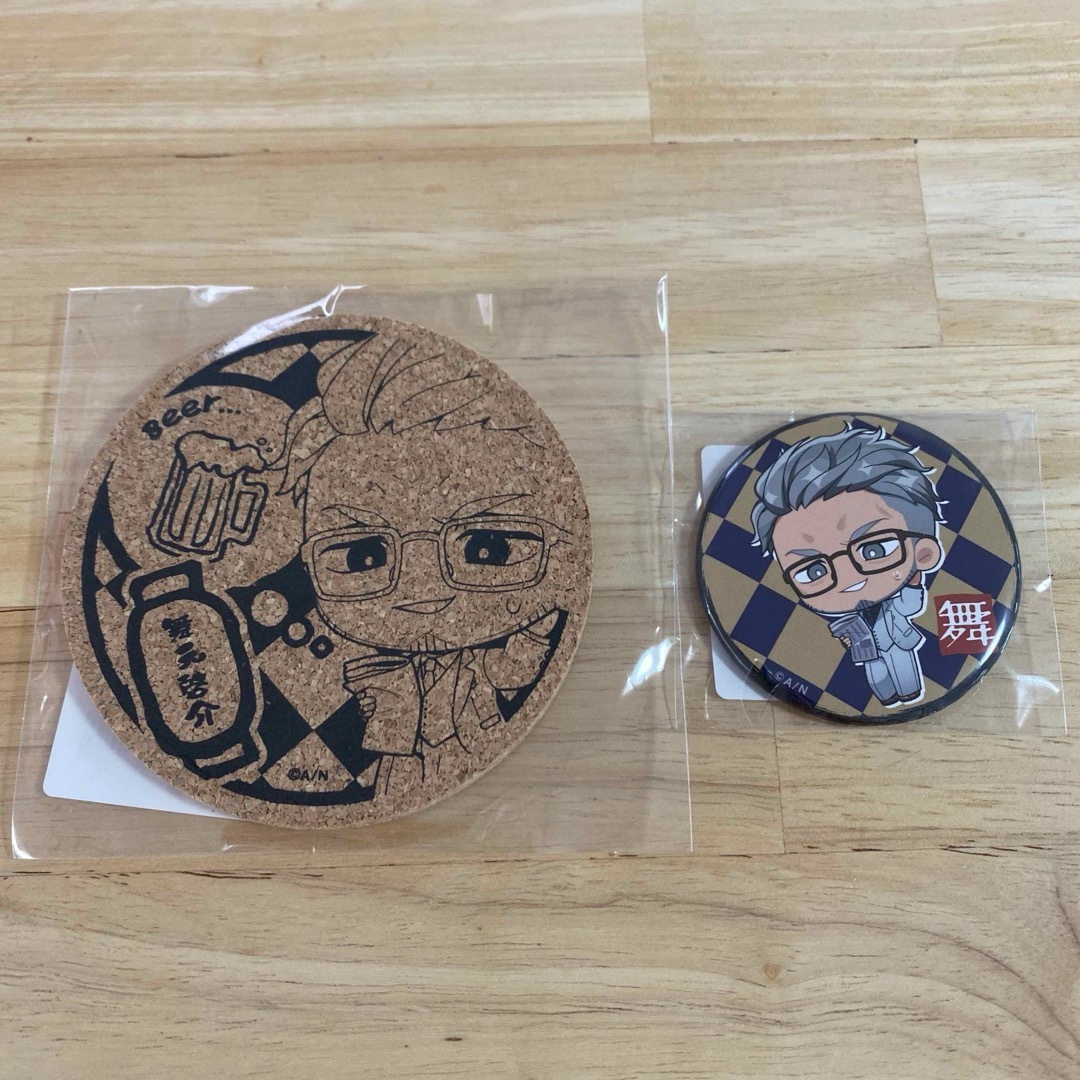 にじさんじ(ニジサンジ)のにじさんじ DMMスクラッチ コルクコースター 缶バッジ 舞元啓介 エンタメ/ホビーのアニメグッズ(その他)の商品写真