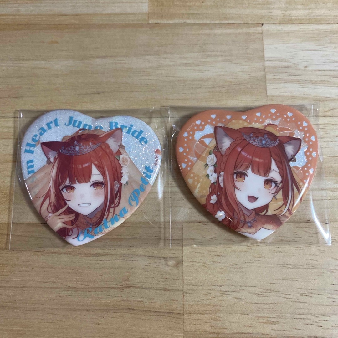 にじさんじ(ニジサンジ)のPrism Heart June Bride 缶バッジ ラトナ・プティ 2点 エンタメ/ホビーのアニメグッズ(バッジ/ピンバッジ)の商品写真