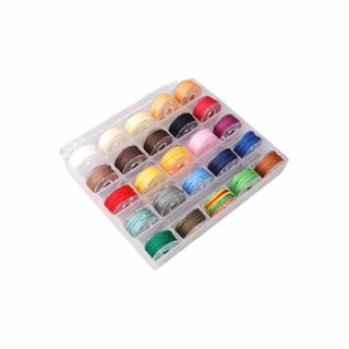 【色:0.65MM】蝋引き糸 レザークラフト 糸 0.65mm 6m ２５色セッ(その他)