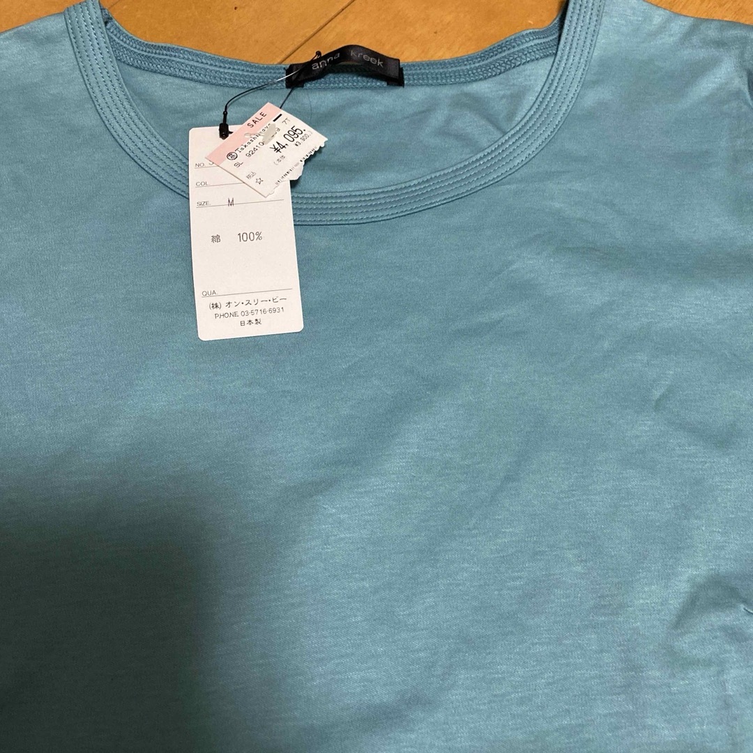新品半袖カットソー レディースのトップス(カットソー(半袖/袖なし))の商品写真