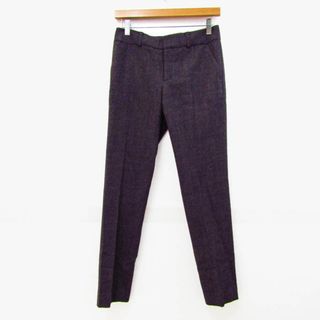 ニジュウサンク(23区)のニジュウサンク ロングパンツ ウール混 ストレッチ ブランド ボトムス レディース 36サイズ グレー 23区(その他)