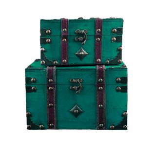 【数量限定】2個収納ケース・ボックス木製収納用品木製ジュエリー収納木製装飾ボック