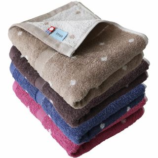 【人気商品】imaa(アイマ) 今治タオル 認定 フェイスタオル 4枚セット ふ