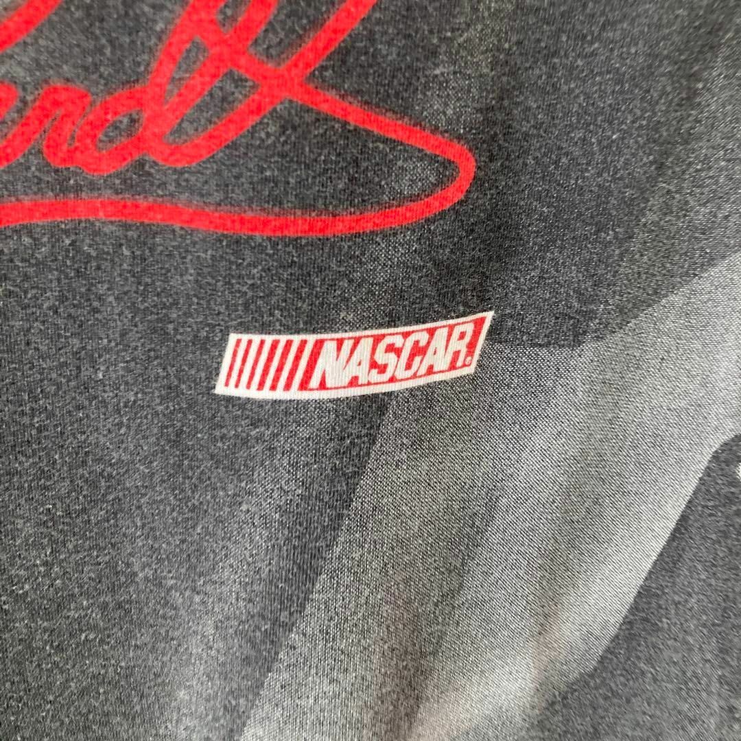 MADE IN USA(メイドインユーエスエー)のメイドインUSA90sヴィンテージ古着総柄ナスカーレーシングプリントTシャツXL メンズのトップス(Tシャツ/カットソー(半袖/袖なし))の商品写真