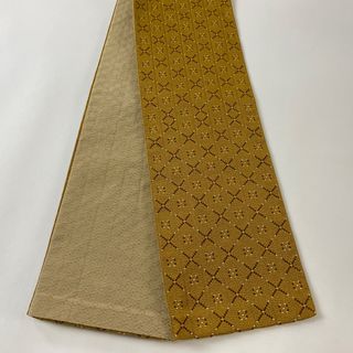 半幅帯 美品 優品 化繊 【中古】(帯)