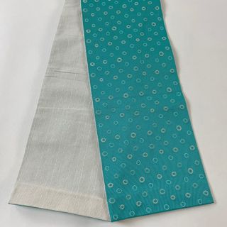 半幅帯 美品 優品 化繊 【中古】(帯)