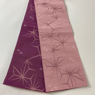 半幅帯 美品 優品 化繊 【中古】(帯)